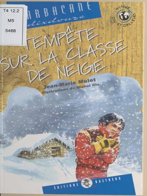 cover image of Tempête sur la classe de neige